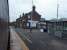 Corkickle station, now an unstaffed halt serving the south area of Whitehaven. The old station building is seen from a Cumbrian Coast train heading for Barrow-in-Furness in November 2017.   <br><br>[Mark Bartlett 13/11/2017]