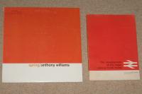 Spot the difference: did Dr Beeching's second report (right, February 1965) somehow have an impact on the design of the album 'Spring' by Tony Williams (who had previously played with John Coltrane), recorded in August 1965 in New York for the cutting-edge Blue Note company?<br><br>[David Spaven 26/11/2017]