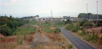 View north over the course of the main line in 1995. The forest hadn't quite got going yet at this date, but nature was taking over.<br><br>[Ewan Crawford //1995]