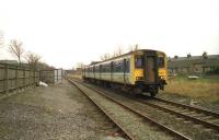 150227 arrives at Clitheroe on a driver training run in March 1992.<br><br>[John McIntyre 31/03/1992]