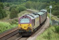 EWS 67017 passes Blackford distant signal with a southbound parcels train in 2004.<br>
<br>
<br><br>[Bill Roberton //2004]