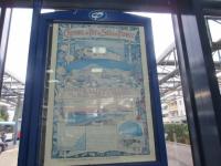 The modern station (which was already in use when I last visited twenty years ago) contains attractive displays including this poster recalling the Meyrargues branch lost in the Second World War.<br><br>[John Yellowlees 19/09/2017]