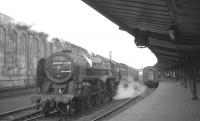 Britannia Pacific 70022 <I>Tornado</I> photographed in the west sidings at Carlisle in the summer of 1966.<br><br>[K A Gray //1966]