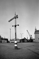 A dockside signal seen in the Aberdeen Docks.<br><br>[David Murray-Smith 29/05/1960]