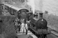 J36 65243 'Maude' at Birkhill in 1997.  Hornby announced a OO-scale model of this locomotive on 8th January 2018.<br>
<br>
<br><br>[Bill Roberton //1997]