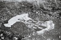 The GNSR coat-of-arms seen at the former Cruden Bay Hotel, circa 1961.<br><br>[David Murray-Smith //1961]