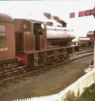 Hunslet 0-6-0 saddle tank at Lochty, East Fife in 1980<br><br>[Gordon Steel /08/1980]