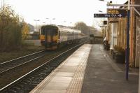 A few Class 155s remain in their original form (not reduced to single car as a Class 153) with Northern. Here 155344 arrives at Littleborough whilst working between Leeds and Manchester Victoria on 29 November 2014. [Ref query 10 February 2018]<br><br>[John McIntyre 29/11/2014]