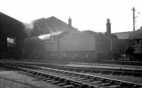 Sunshine at St Margarets in April 1965, with Gresley V2 2-6-2 60816 centre stage.<br><br>[K A Gray /04/1965]