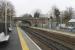 Looked at on a map, Wraysbury station is almost completely surrounded by various stretches of water but there are no signs of that from the platforms. This view looks towards Windsor on 29th January 2018 but the scheduled EMU was a little late. <br><br>[Mark Bartlett 29/01/2018]
