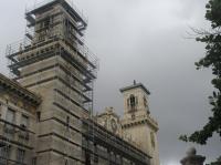 Havana Station frontage. Havana main station is at present shut for refurbishment. My translation of the project notice is for completion in 2018. Hm, I think that is a little optimistic!<br><br>[Alastair McLellan 04/03/2018]