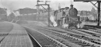 Standard Class 4MT 2-6-4T No. 80029 departs Aberdeen on the last scheduled steam service to Ballater on 5th July 1958.<br><br>[David Murray-Smith 05/07/1958]