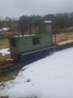 This loco, known as <I>Sandra</I>, now in operation by Shed 47 on the Dunfermline and West Fife Munitions Railway at Lathalmond came from a peatmoss line near Penicuik.<br>
<br>
<br><br>[John Yellowlees 12/03/2018]