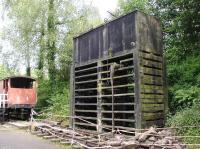 The water tower and tank at High Peak Junction, photographed in the summer of 2002. <br><br>[Ian Dinmore 22/06/2002]