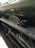 <h4><a href='/locations/E/Edinburgh_Waverley'>Edinburgh Waverley</a></h4><p><small><a href='/companies/N/North_British_Railway'>North British Railway</a></small></p><p>Nice suitably oily motion on 'Flying Scotsman'. 108/132</p><p>21/05/2018<br><small><a href='/contributors/Martin_MacGuire'>Martin MacGuire</a></small></p>