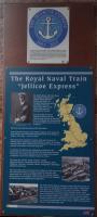 A close up of the Jellicoe Express plaque unveiled at Hawick. The Teviotdale Leisure Centre is on roughly the site of the second (better known) station on the Waverley Route in Hawick.