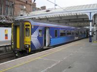 <h4><a href='/locations/A/Ayr'>Ayr</a></h4><p><small><a href='/companies/A/Ayr_and_Dalmellington_Railway'>Ayr and Dalmellington Railway</a></small></p><p>156430, seen at Ayr station before leaving for Stranraer on 25th July 2017. 9/10</p><p>25/07/2017<br><small><a href='/contributors/David_Bosher'>David Bosher</a></small></p>