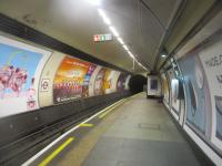 <h4><a href='/locations/B/Borough'>Borough</a></h4><p><small><a href='/companies/L/London_and_Southwark_Subway'>London and Southwark Subway</a></small></p><p>The northbound platform at Borough station, LUL Northern Line, looking south, on 1st January 2019.   This is one of the original stations on the world's first deep-level Underground, the City & South London Railway (originally to have been called the City of London & Southwark Subway) that opened on 18th December 1890.    The station and line closed for two years between 1922 and 1924 to enable the tunnels to be enlarged (with replacement bus services running) and at the same time, the line was connected to the Charing Cross, Euston & Hampstead Railway, opened on 22nd June 1906, at Camden Town in the north and at Kennington in the south.   When reopened in 1924, the combined line became known as the Morden-Edgware Line until 1937 when somebody at the LPTB decided to rename it the Northern Line, notwithstanding that a large portion of the route lies in SOUTH London!    Obviously one of London Transport's little jokes which has remained to the present day. 18/87</p><p>01/01/2019<br><small><a href='/contributors/David_Bosher'>David Bosher</a></small></p>