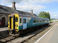 <h4><a href='/locations/L/Llandrindod_Wells'>Llandrindod Wells</a></h4><p><small><a href='/companies/C/Central_Wales_Railway'>Central Wales Railway</a></small></p><p>153323 single diesel unit, with a Heart of Wales Line service to Shrewsbury, calling at Llandrindod Wells station on 2nd September 2017. 16/22</p><p>02/09/2017<br><small><a href='/contributors/David_Bosher'>David Bosher</a></small></p>