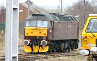 West Coast Railway Co maroon class 47 no 47854 standing in the yard at Carstairs in March 2006.<br><br>[John Furnevel 01/03/2006]