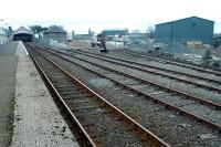 Thurso station and the furthest north building supplies siding in Britain.<br><br>[Ewan Crawford //]