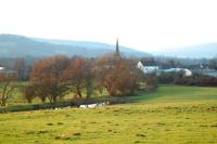 The Dalmonach Siding branches off to the south from the Forth and Clyde Junction Railway at Jamestown.<br><br>[Ewan Crawford //]