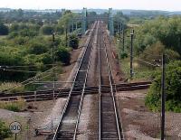 Last flat railway level crossing in Britain. Newark.<br><br>[Ewan Crawford //]