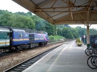 A First Great Western 125 leaving Bath Spa westbound .<br><br>[Ewan Crawford //]