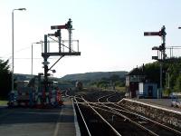 The sidings west of Barrow-in-Furness.<br><br>[Ewan Crawford //]