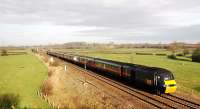 GNER train southbound on the ECML approaching Hambleton.<br><br>[Ewan Crawford //]