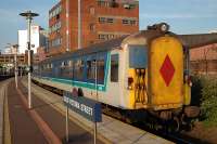 Departure from Belfast Great Victoria Street.<br><br>[Ewan Crawford //]