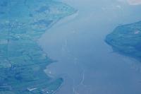 Aerial view of the Solway Viaduct.<br><br>[Ewan Crawford //]