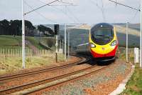 Pendolino running north from Crawford.<br><br>[Ewan Crawford //]