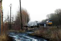 Westbound freight leaving Worksop.<br><br>[Ewan Crawford //]