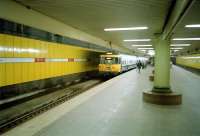 Eastbound platform at Glasgow Central Low Level.<br><br>[Ewan Crawford //1987]