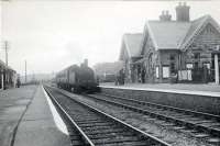 Hawes station. N.E.R. 0.4.4T 67331 arriving from Northallerton.<br><br>[G H Robin collection by courtesy of the Mitchell Library, Glasgow //]