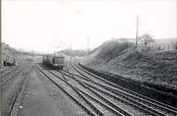 Loco variety at Forfar North Junction. C.R. 0.4.4T 55193 on the goods from Brechin.<br><br>[G H Robin collection by courtesy of the Mitchell Library, Glasgow 06/04/1953]