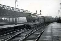 St. Enoch station. C.R. 4.4.0 54440 ex Greenock.<br><br>[G H Robin collection by courtesy of the Mitchell Library, Glasgow 23/02/1949]