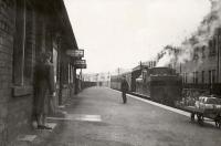 Methil station. NB 4.4.2T 67452 on branch train.<br><br>[G H Robin collection by courtesy of the Mitchell Library, Glasgow 23/05/1949]