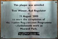 Railway companies and regulators come and go but Maxwell Park, amazingly, still remains.<br><br>[Ewan Crawford 26/03/2006]