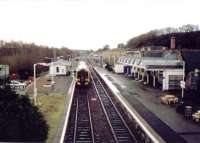 Southbound in the early morning at Dingwall.<br><br>[Ewan Crawford //]