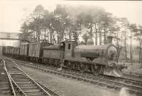 Reedsmouth Junction. NB 0.6.0 65232 waiting to cross passenger.<br><br>[G H Robin collection by courtesy of the Mitchell Library, Glasgow 06/04/1950]