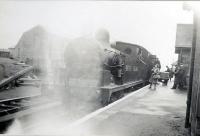 NE 0.4.4T 67295 at Scotsgap on Rothbury train.<br><br>[G H Robin collection by courtesy of the Mitchell Library, Glasgow 06/04/1950]