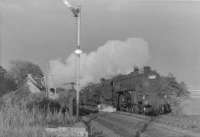 73072 pilots 60134 through Kennishead on car sleeper.<br><br>[John Robin 10/09/1963]