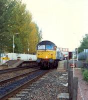 Some wing-mirrors would be useful. Westbound at Falkirk Grahamston.<br><br>[Ewan Crawford //]