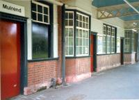 Station building, late Caley style.<br><br>[Ewan Crawford //1987]