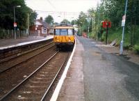 Neilston bound at Whitecraigs.<br><br>[Ewan Crawford //1987]