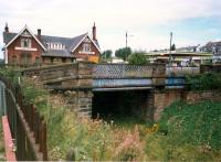 The station building at Possil. The ends of the platforms are in the tunnel.<br><br>[Ewan Crawford //1987]