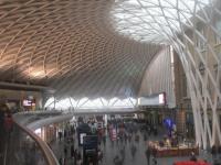 <h4><a href='/locations/K/Kings_Cross'>Kings Cross</a></h4><p><small><a href='/companies/G/Great_Northern_Railway'>Great Northern Railway</a></small></p><p>The new western concourse at London Kings Cross station, opened in March 2012 and built onto the side of Lewis Cubitt's 1852 terminus, seen here on the afternoon of Saturday, 5th October 2019. 92/189</p><p>05/10/2019<br><small><a href='/contributors/David_Bosher'>David Bosher</a></small></p>