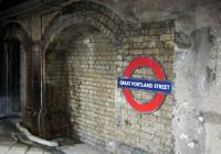 <h4><a href='/locations/G/Great_Portland_Street'>Great Portland Street</a></h4><p><small><a href='/companies/M/Metropolitan_Railway'>Metropolitan Railway</a></small></p><p>Victorian brickwork at the west end of the eastbound platform at Great Portland Street station, on 13th January 2013. This station opened as Portland Road with the world's first Underground, the Metropolitan Railway from Bishop's Road, Paddington (now simply Paddington) to Farringdon Street (now Farringdon) on 10th January 1863, this photo being three days after the line and station's 150th birthday. 12/138</p><p>13/01/2013<br><small><a href='/contributors/David_Bosher'>David Bosher</a></small></p>